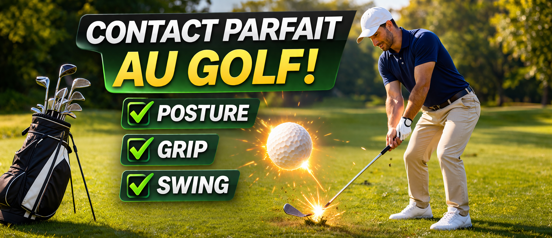 contact parfait au golf