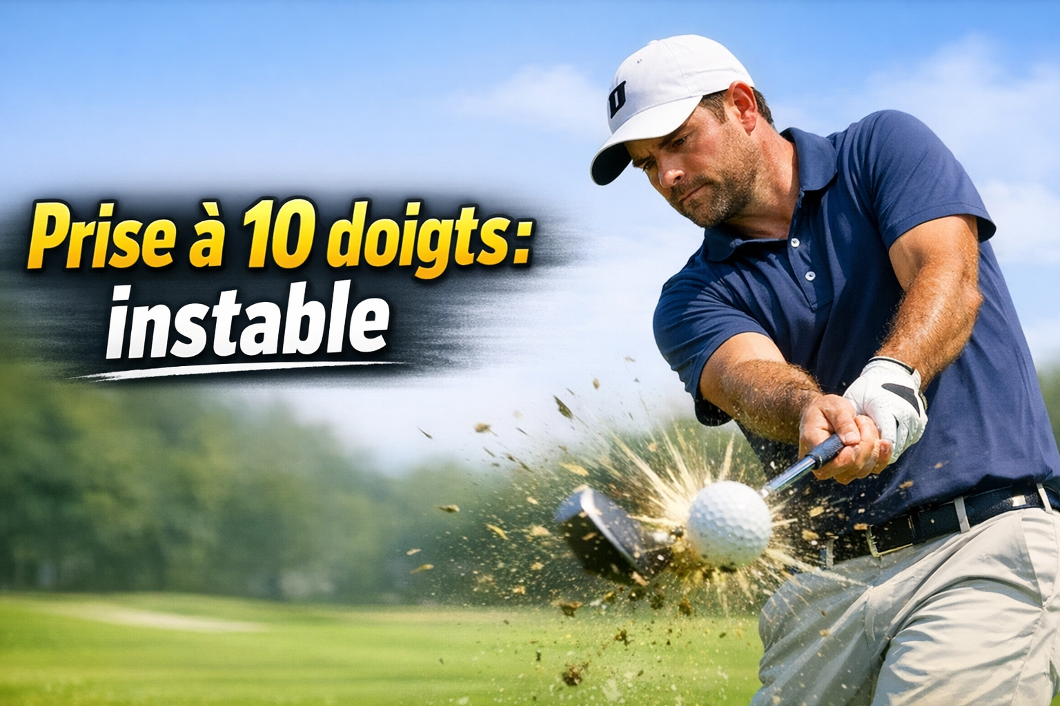 Grip à 10 doigts au golf : les pros l’utilisent-ils et quels bénéfices pour votre swing ?