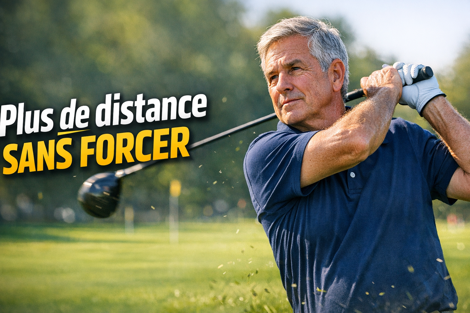 GOLF : Comment les Seniors Peuvent Gagner 17 Mètres avec une Technique Sans Effort