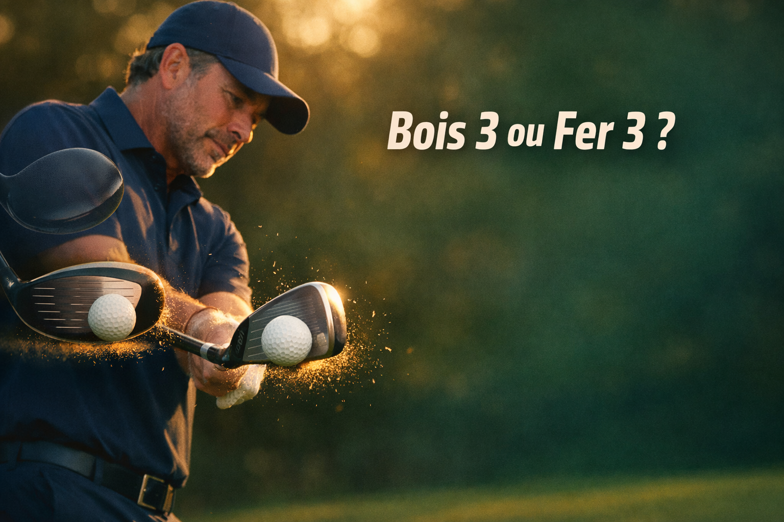 Bois 3 vs Fer 3 : Lequel Frappe Plus Loin ? Guide Complet par Distance et Profil de Swing